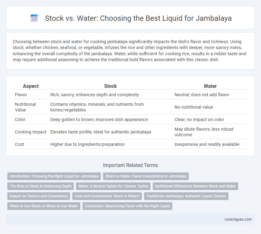 Stock vs. Water: Choosing the Best Liquid for Jambalaya