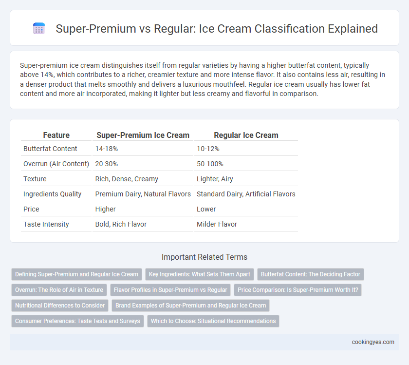 Super-Premium vs Regular: Ice Cream Classification Explained