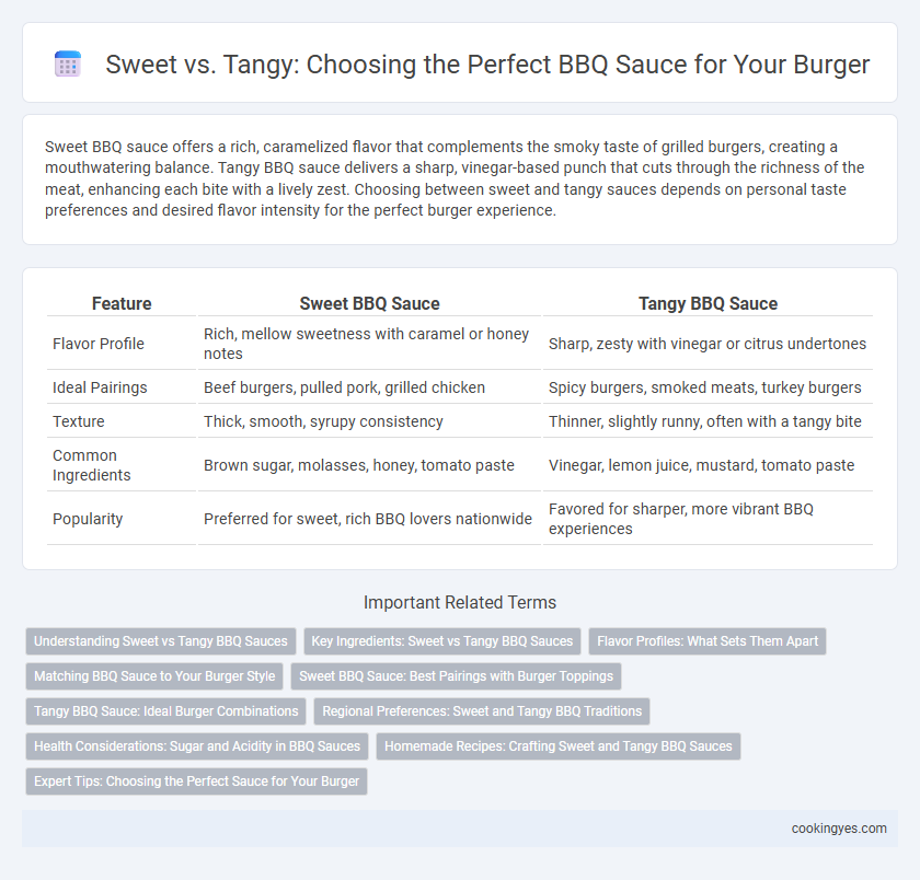 Sweet vs. Tangy: Choosing the Perfect BBQ Sauce for Your Burger