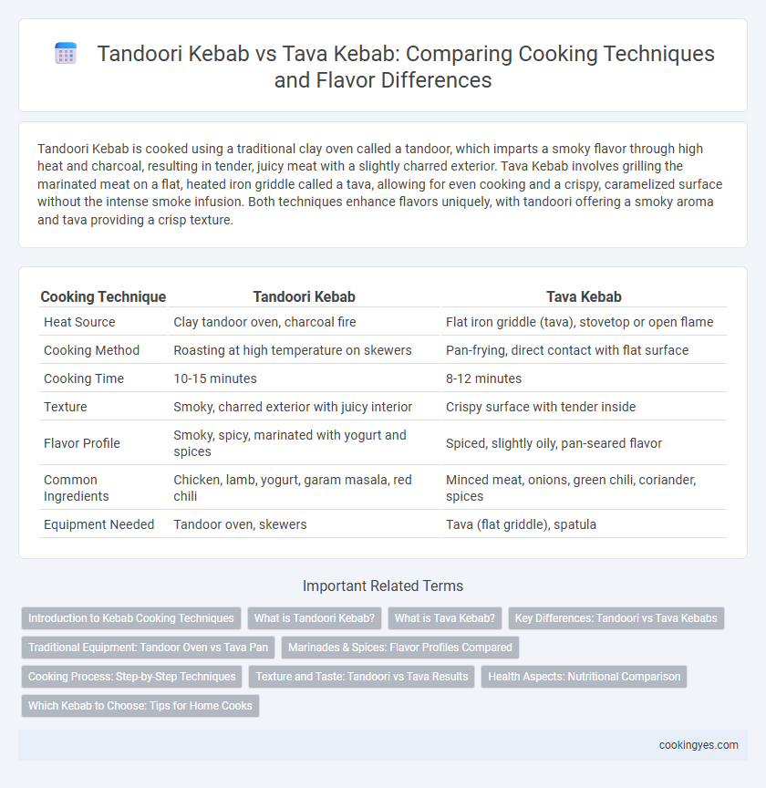 Tandoori Kebab vs Tava Kebab: Comparing Cooking Techniques and Flavor Differences