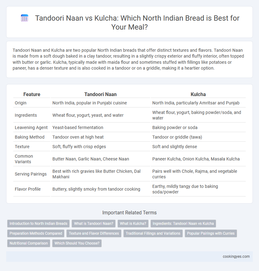 Tandoori Naan vs Kulcha: Which North Indian Bread is Best for Your Meal?