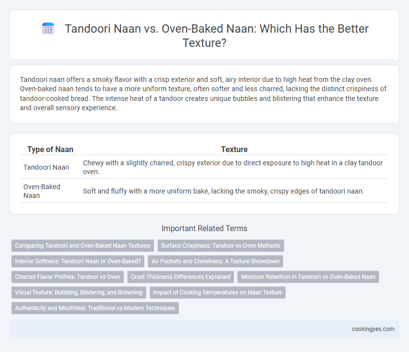 Tandoori Naan vs. Oven-Baked Naan: Which Has the Better Texture?