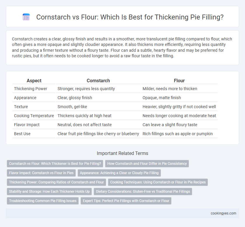 Cornstarch vs Flour: Which Is Best for Thickening Pie Filling?