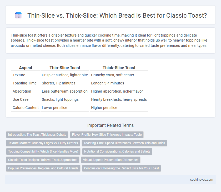 Thin-Slice vs. Thick-Slice: Which Bread is Best for Classic Toast?