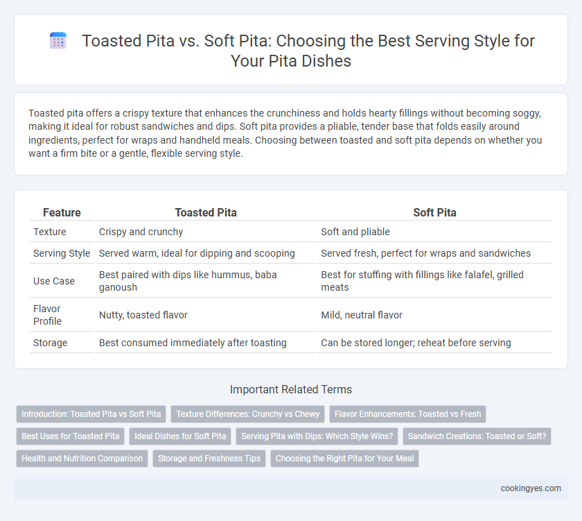 Toasted Pita vs. Soft Pita: Choosing the Best Serving Style for Your Pita Dishes