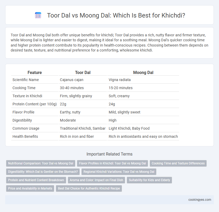 Toor Dal vs Moong Dal: Which Is Best for Khichdi?