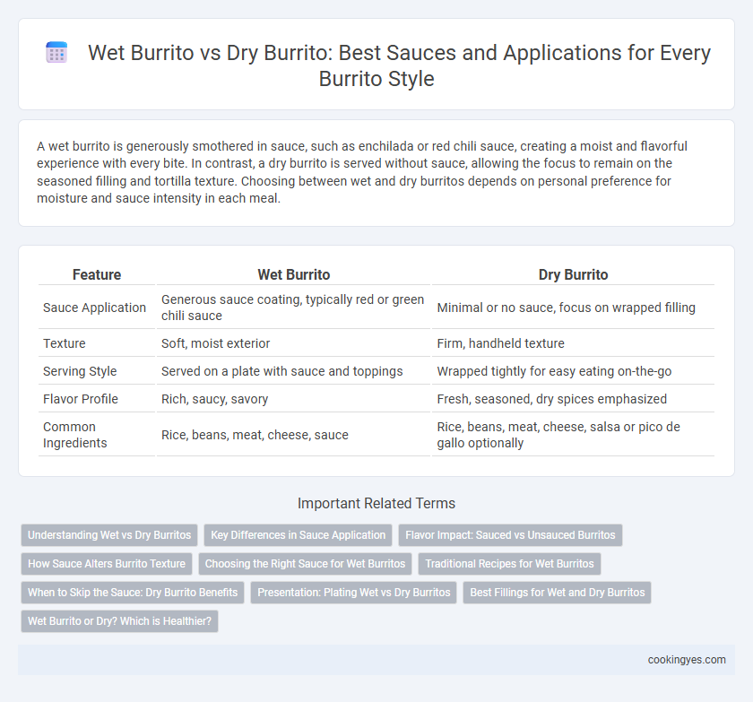 Wet Burrito vs Dry Burrito: Best Sauces and Applications for Every Burrito Style
