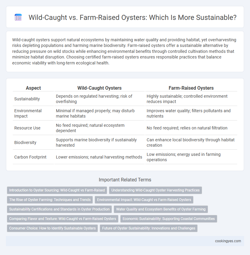 Wild-Caught vs. Farm-Raised Oysters: Which Is More Sustainable?
