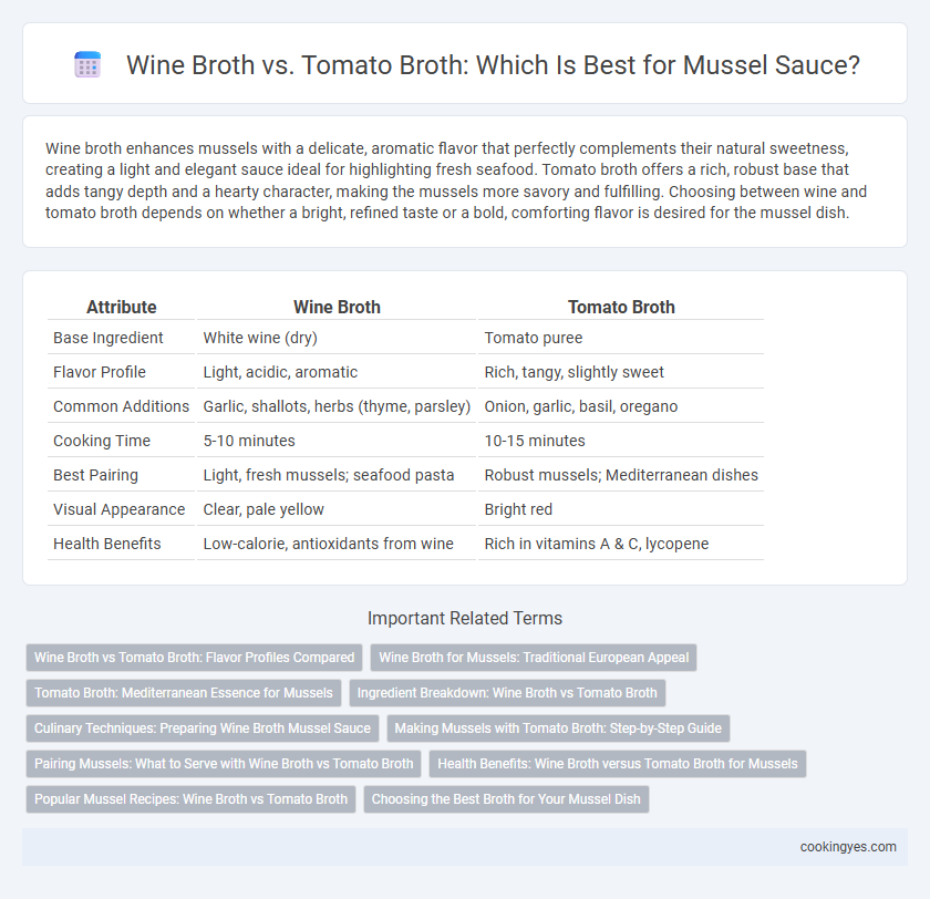 Wine Broth vs. Tomato Broth: Which Is Best for Mussel Sauce?