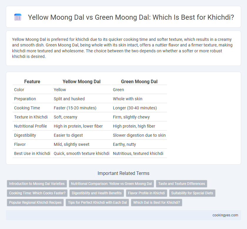Yellow Moong Dal vs Green Moong Dal: Which Is Best for Khichdi?