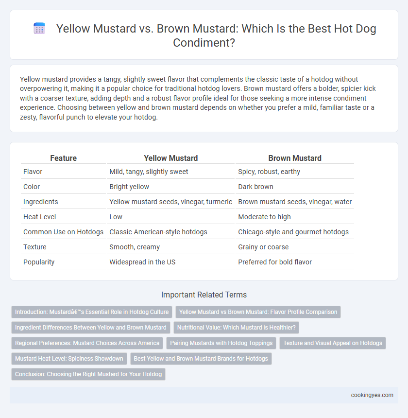 Yellow Mustard vs. Brown Mustard: Which Is the Best Hot Dog Condiment?