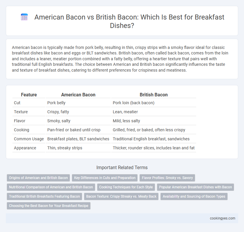 American Bacon vs British Bacon: Which Is Best for Breakfast Dishes?