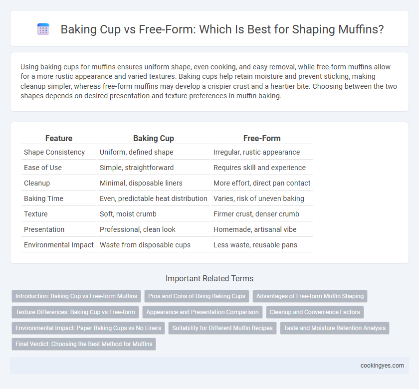 Baking Cup vs Free-Form: Which Is Best for Shaping Muffins?