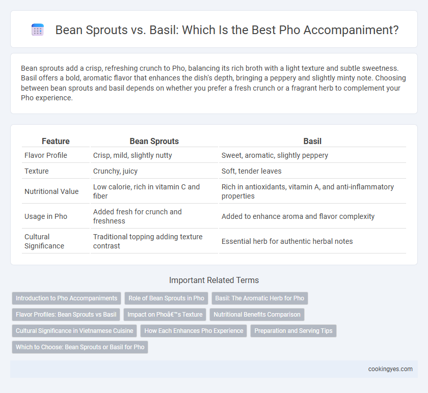Bean Sprouts vs. Basil: Which Is the Best Pho Accompaniment?