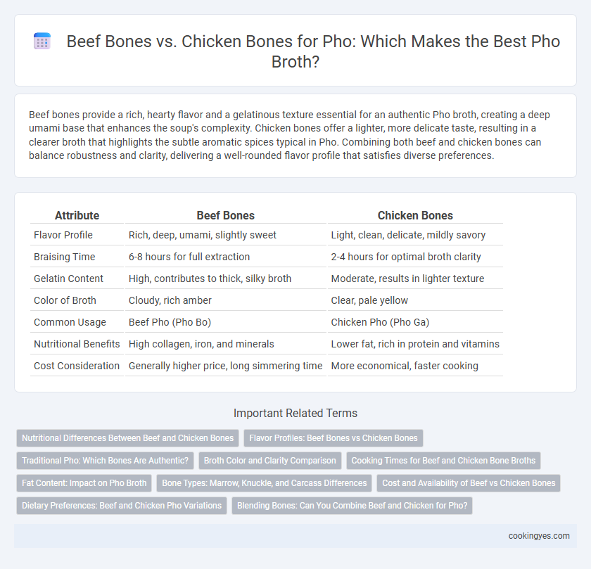 Beef Bones vs. Chicken Bones for Pho: Which Makes the Best Pho Broth?