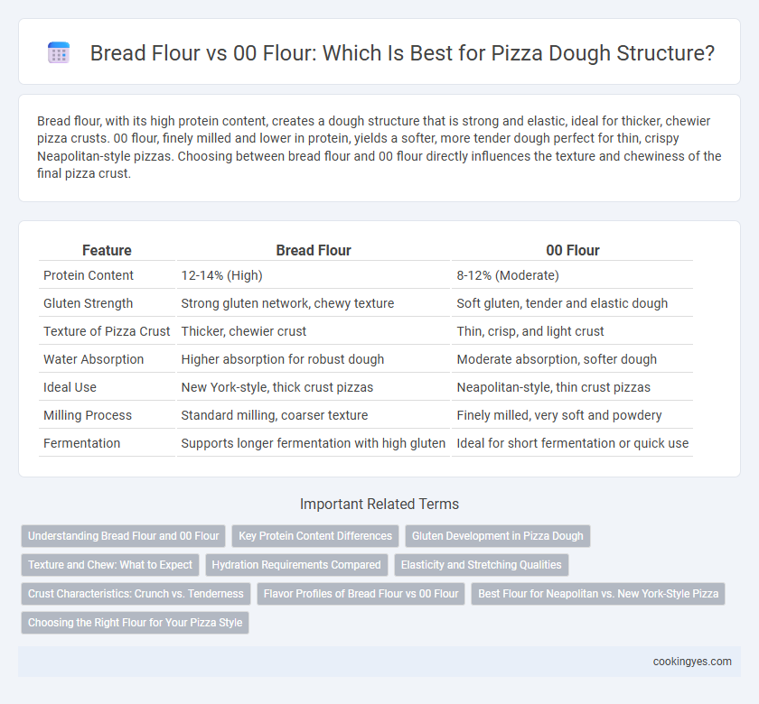 Bread Flour vs 00 Flour: Which Is Best for Pizza Dough Structure?