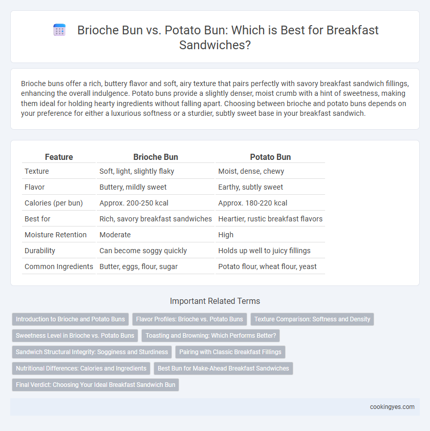 Brioche Bun vs. Potato Bun: Which is Best for Breakfast Sandwiches?