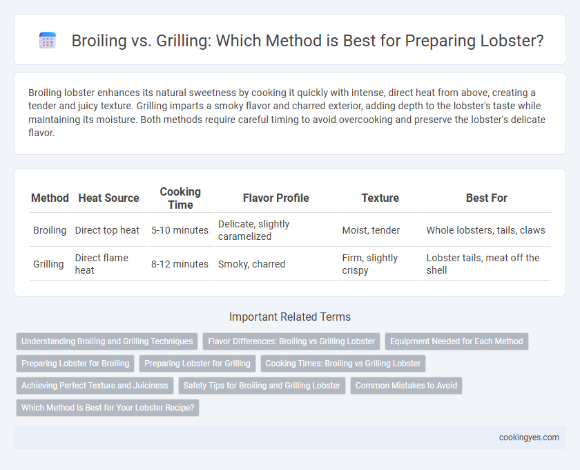 Broiling vs. Grilling: Which Method is Best for Preparing Lobster?