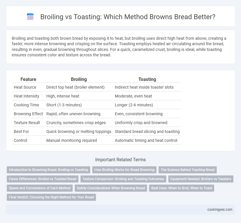 Broiling vs Toasting: Which Method Browns Bread Better?