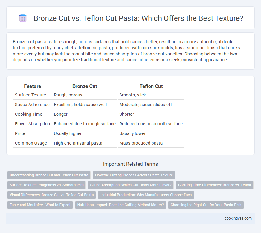 Bronze Cut vs. Teflon Cut Pasta: Which Offers the Best Texture?