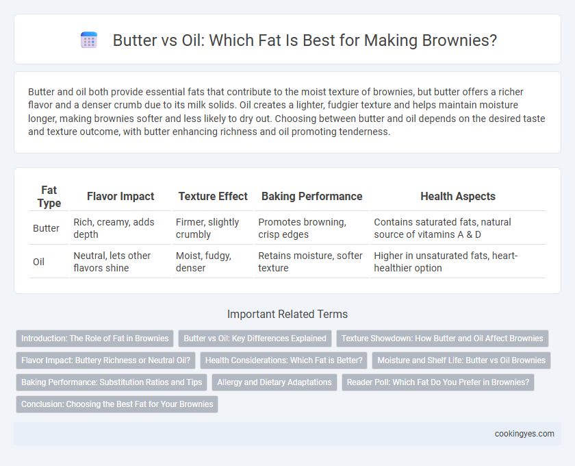 Butter vs Oil: Which Fat Is Best for Making Brownies?