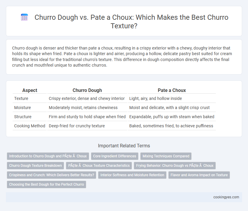 Churro Dough vs. Pate a Choux: Which Makes the Best Churro Texture?