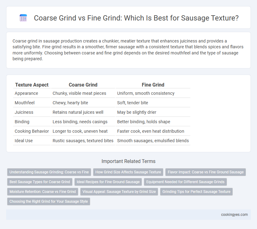 Coarse Grind vs Fine Grind: Which Is Best for Sausage Texture?
