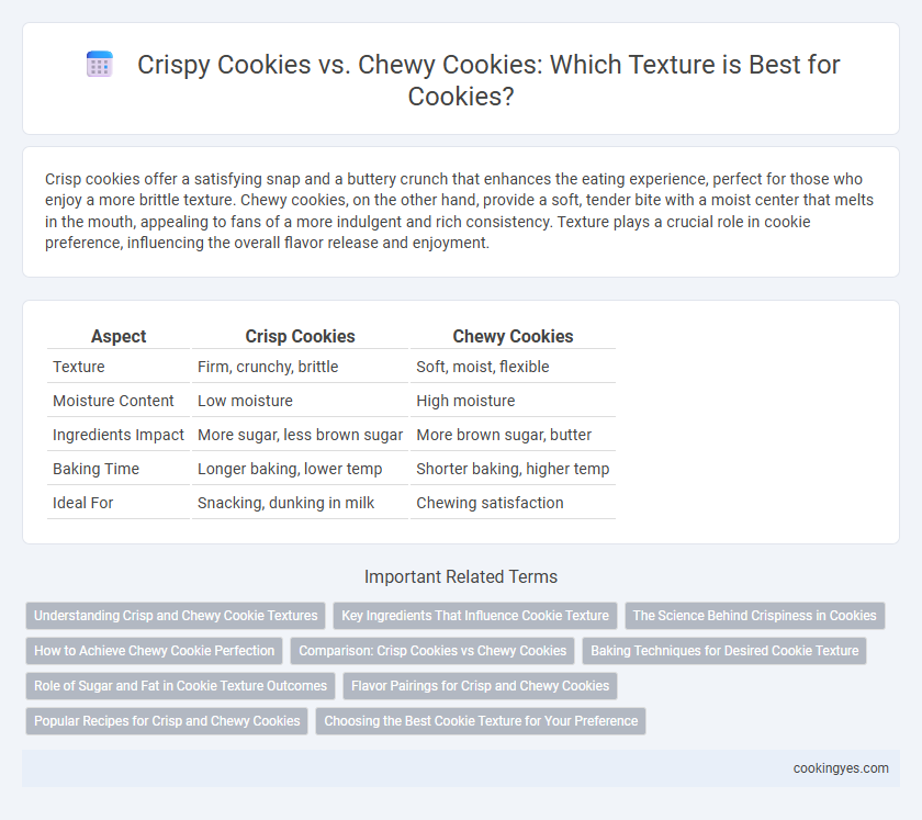 Crispy Cookies vs. Chewy Cookies: Which Texture is Best for Cookies?