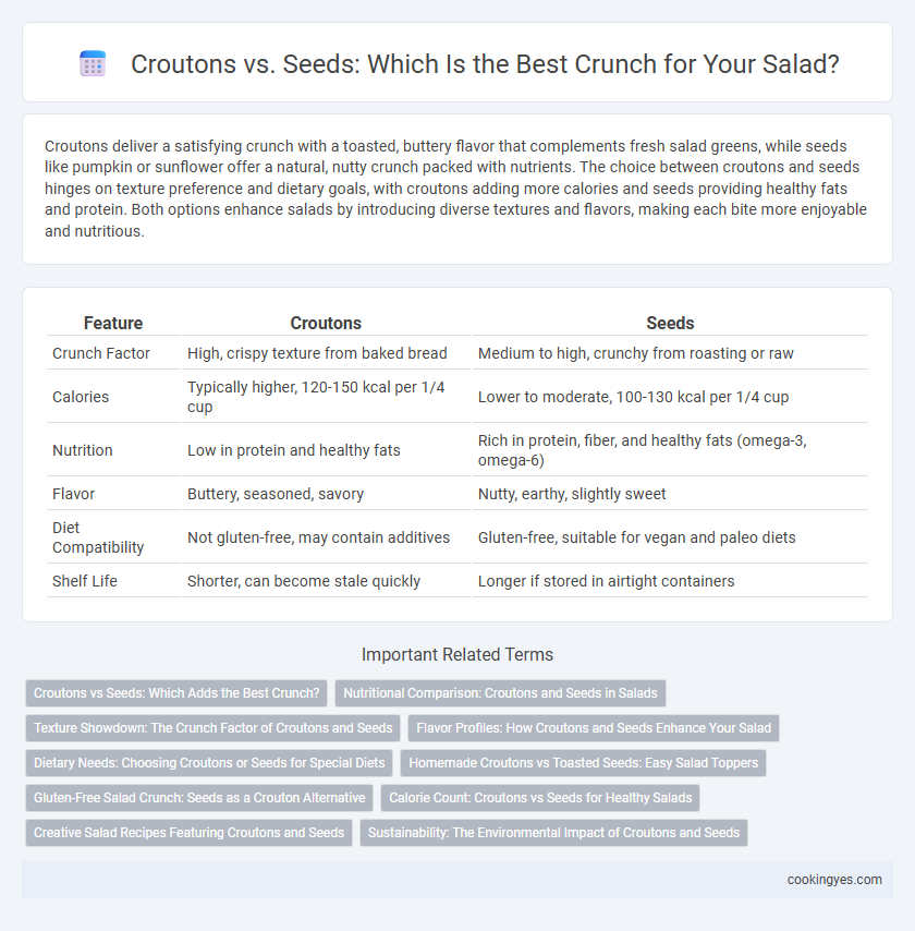 Croutons vs. Seeds: Which Is the Best Crunch for Your Salad?