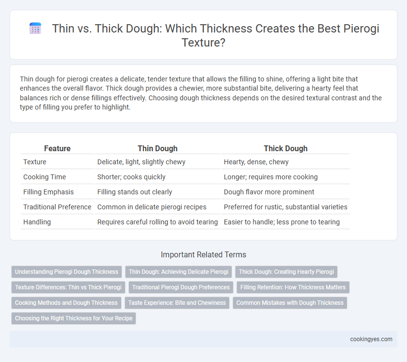 Thin vs. Thick Dough: Which Thickness Creates the Best Pierogi Texture?