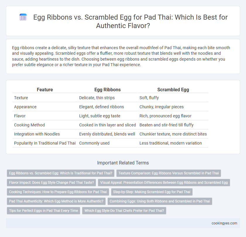 Egg Ribbons vs. Scrambled Egg for Pad Thai: Which Is Best for Authentic Flavor?