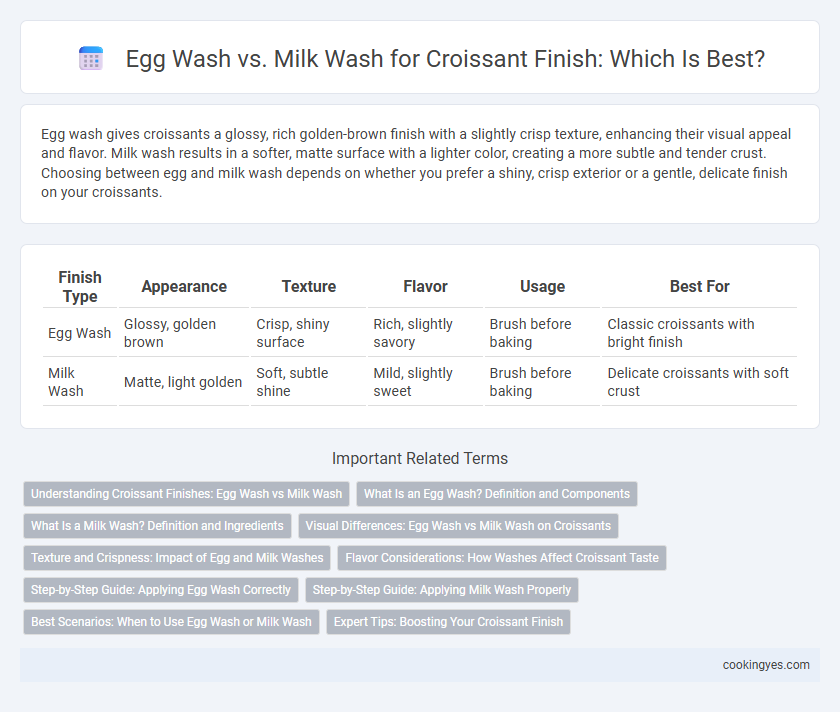 Egg Wash vs. Milk Wash for Croissant Finish: Which Is Best?