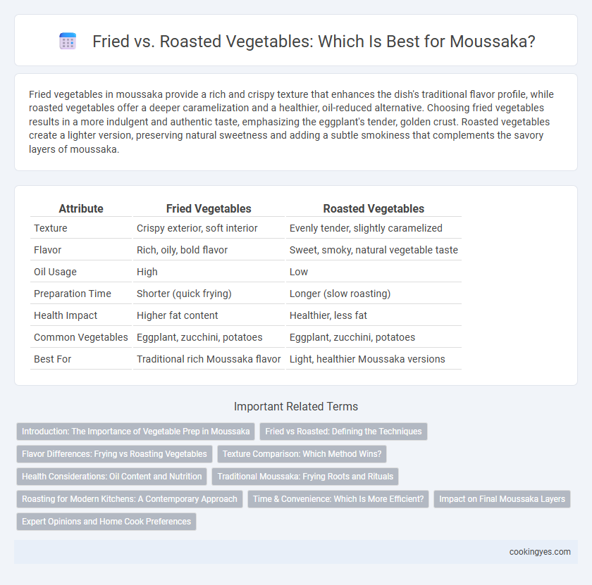 Fried vs. Roasted Vegetables: Which Is Best for Moussaka?