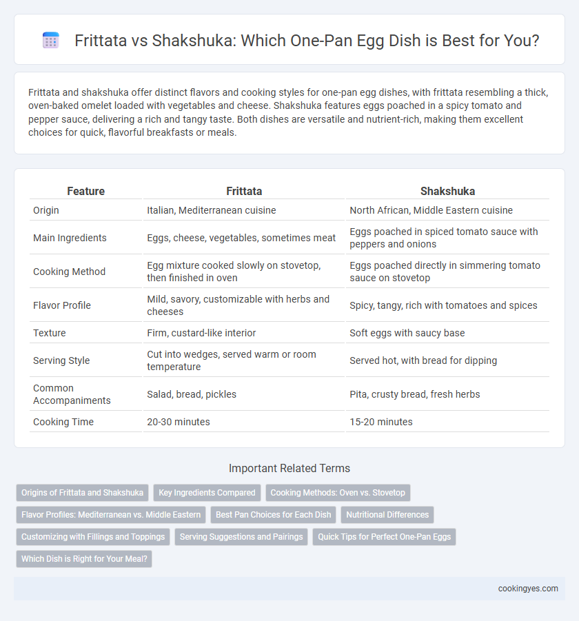 Frittata vs Shakshuka: Which One-Pan Egg Dish is Best for You?