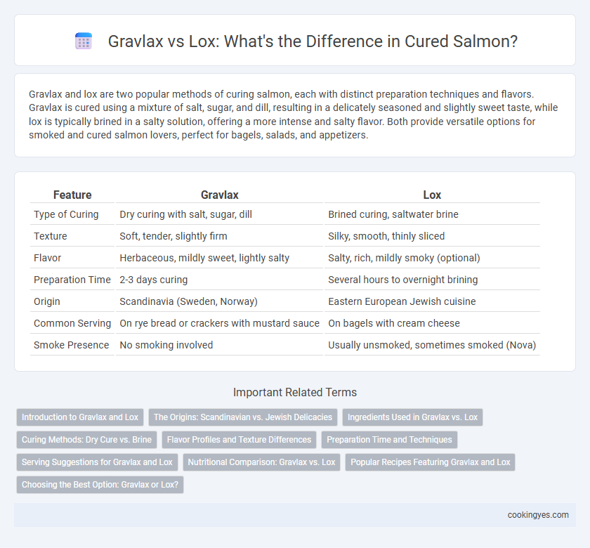 Gravlax vs Lox: What's the Difference in Cured Salmon?