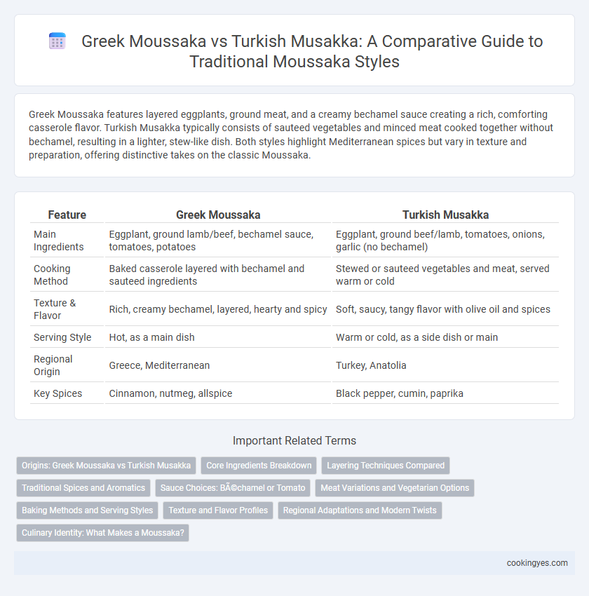 Greek Moussaka vs Turkish Musakka: A Comparative Guide to Traditional Moussaka Styles
