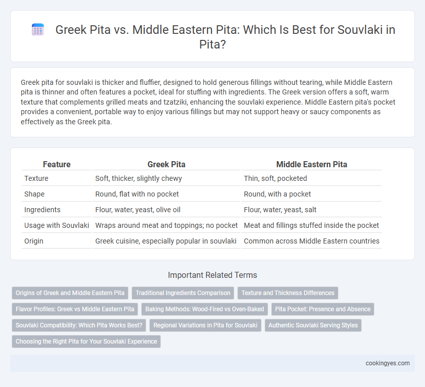 Greek Pita vs. Middle Eastern Pita: Which Is Best for Souvlaki in Pita?