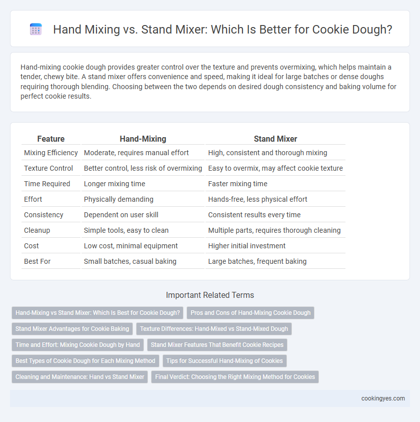 Hand Mixing vs. Stand Mixer: Which Is Better for Cookie Dough?