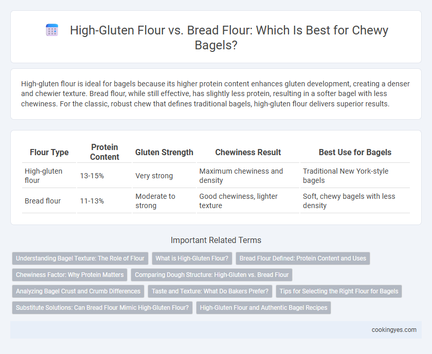 High-Gluten Flour vs. Bread Flour: Which Is Best for Chewy Bagels?