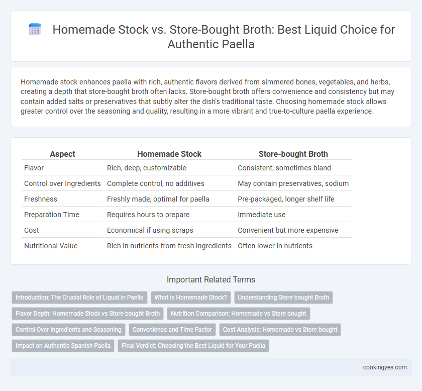 Homemade Stock vs. Store-Bought Broth: Best Liquid Choice for Authentic Paella