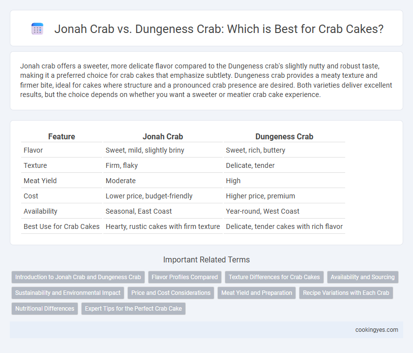 Jonah Crab vs. Dungeness Crab: Which is Best for Crab Cakes?