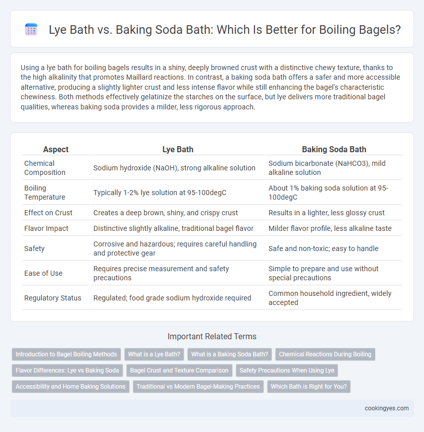 Lye Bath vs. Baking Soda Bath: Which Is Better for Boiling Bagels?