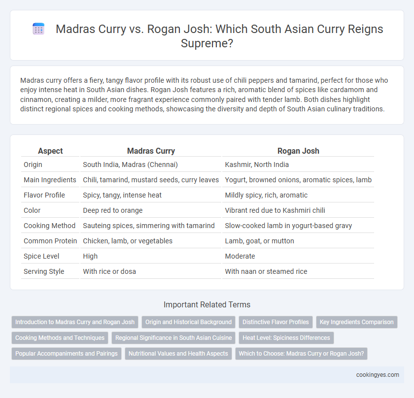 Madras Curry vs. Rogan Josh: Which South Asian Curry Reigns Supreme?