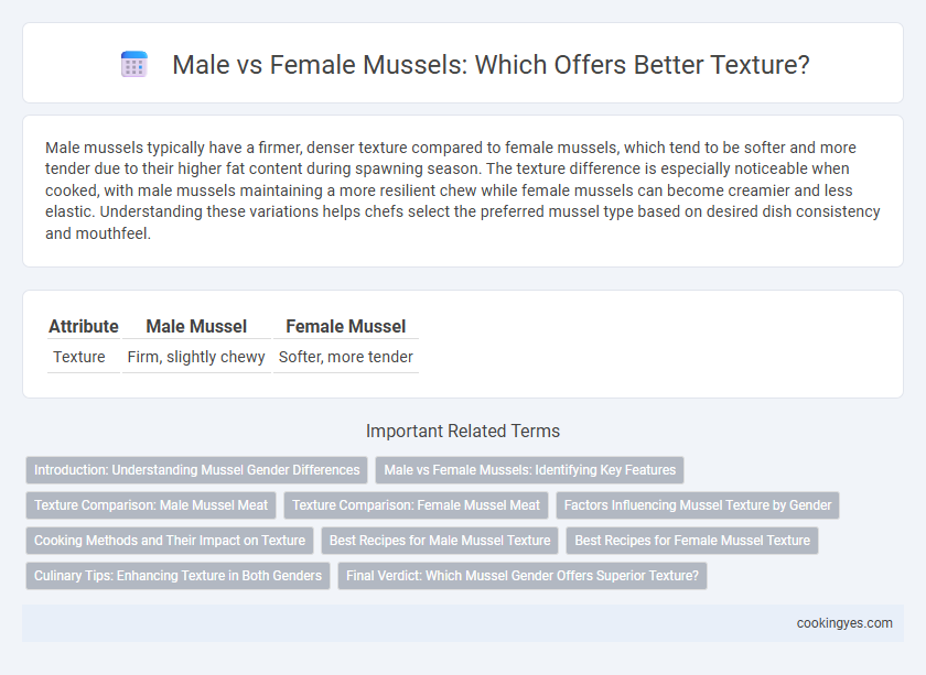 Male vs Female Mussels: Which Offers Better Texture?
