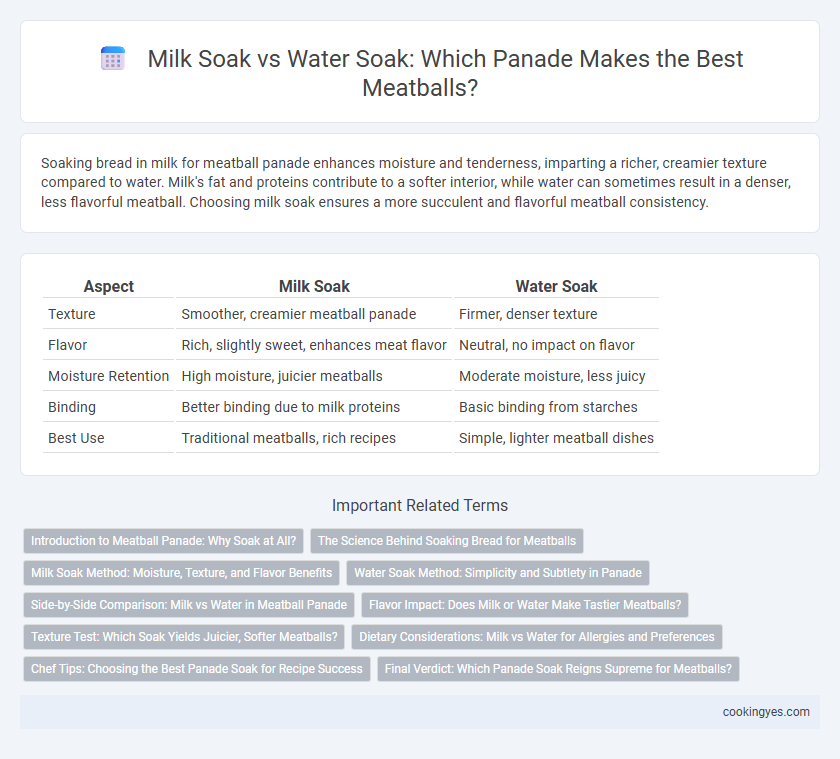 Milk Soak vs Water Soak: Which Panade Makes the Best Meatballs?