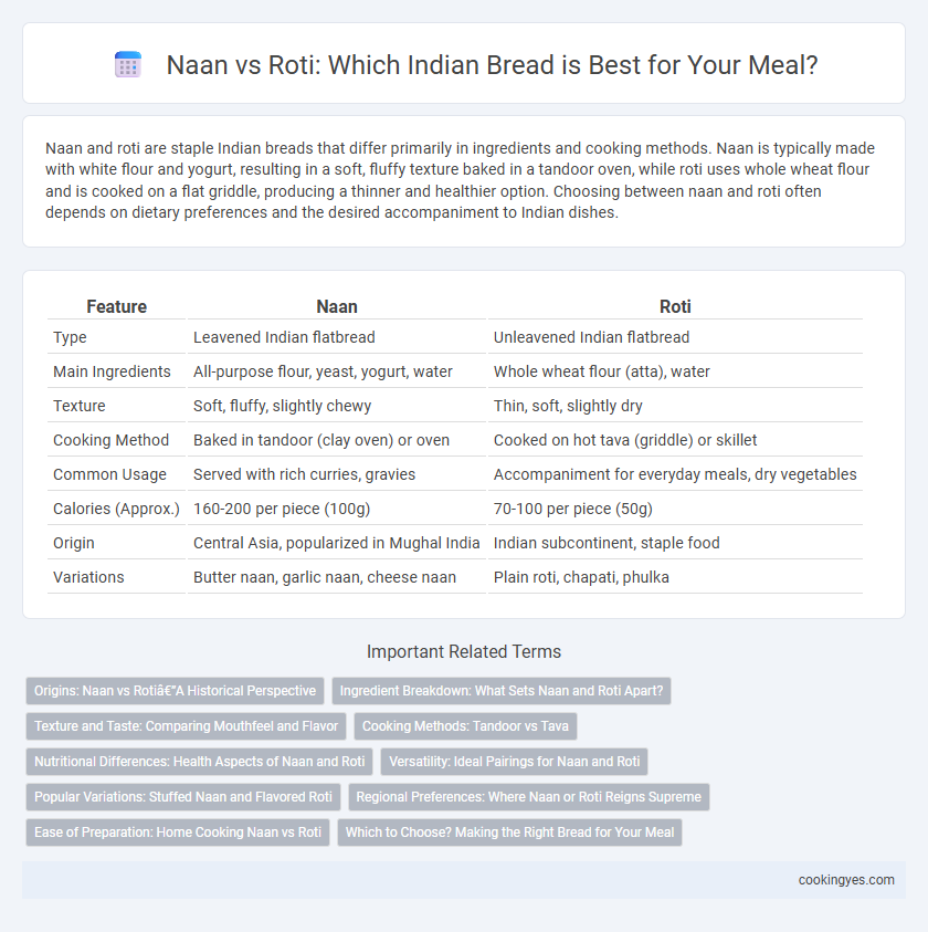Naan vs Roti: Which Indian Bread is Best for Your Meal?