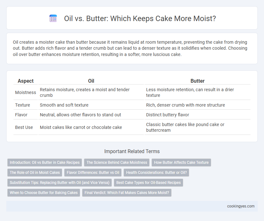 Oil vs. Butter: Which Keeps Cake More Moist?