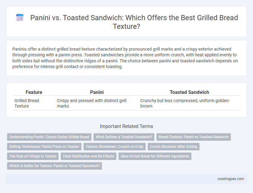 Panini vs. Toasted Sandwich: Which Offers the Best Grilled Bread Texture?