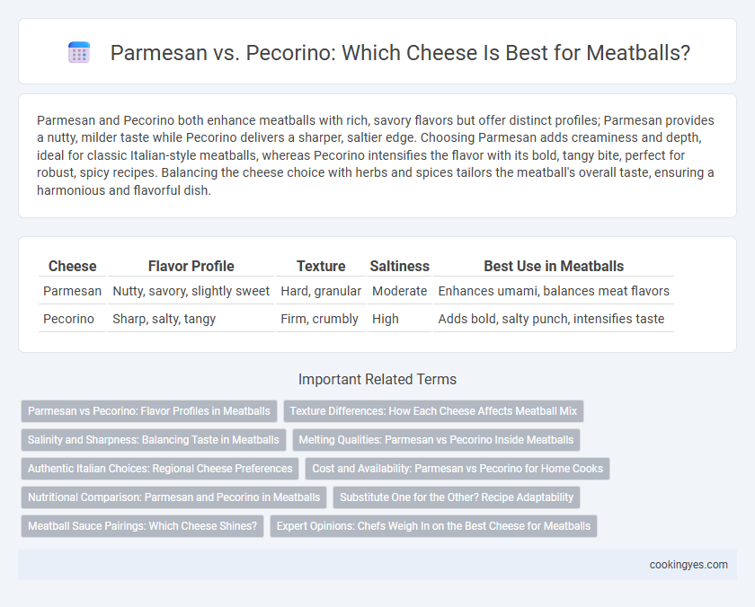 Parmesan vs. Pecorino: Which Cheese Is Best for Meatballs?