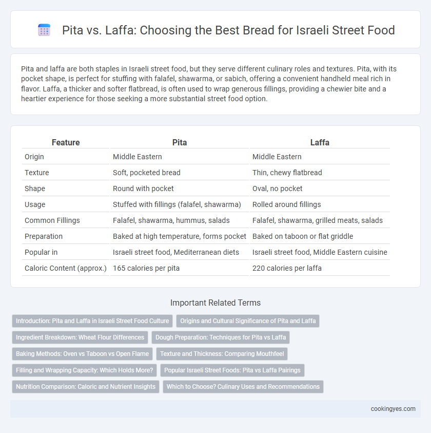 Pita vs. Laffa: Choosing the Best Bread for Israeli Street Food
